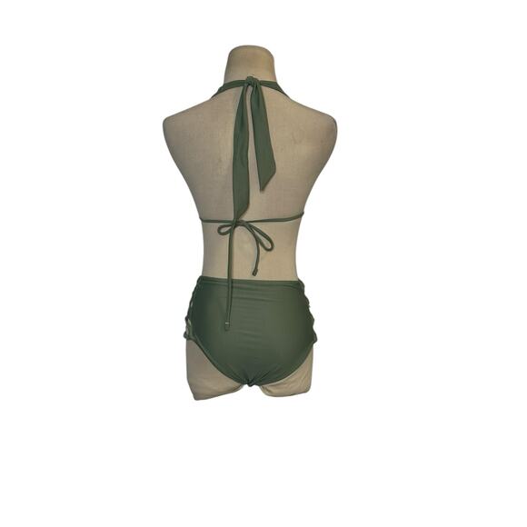 Tori Praver green bikini set top size Small bottom size X Small - Picture 9 of 14